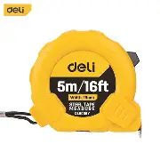 Deli Measuring Tape 5m/16ft/19mm.