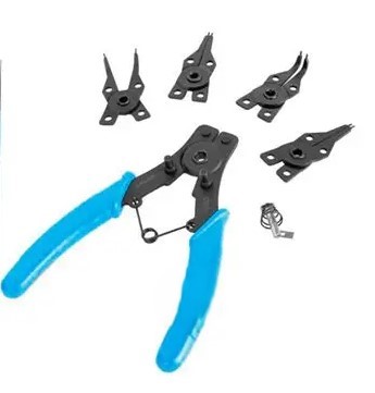 Deli five in one circlip pliers 6 inch.
