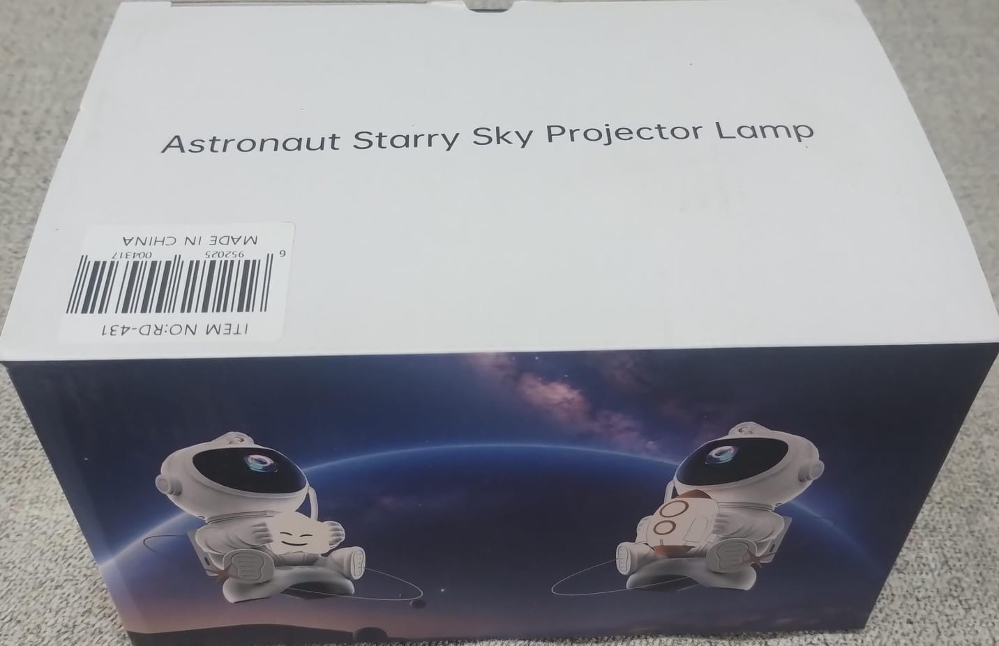 Proyector de cielo estrellado astronauta