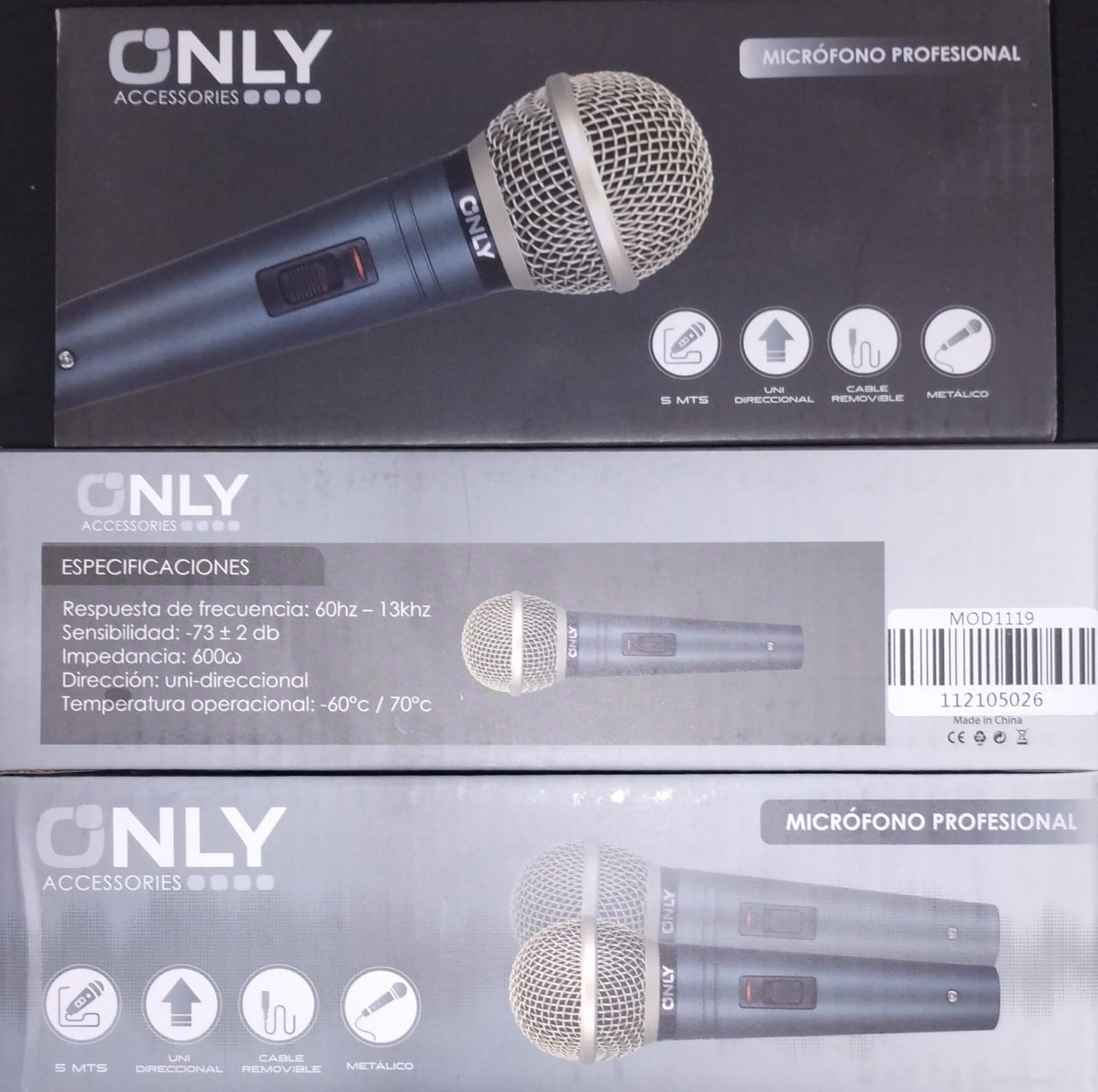 MICROFONO PROFESIONAL ONLY