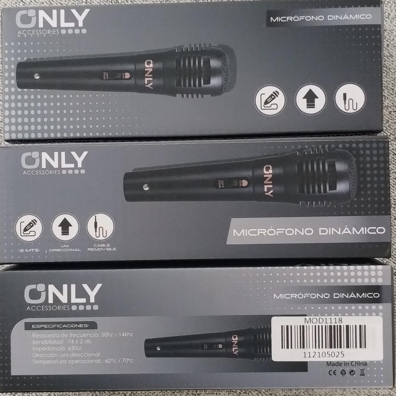 Micrófono dinámico ONLY