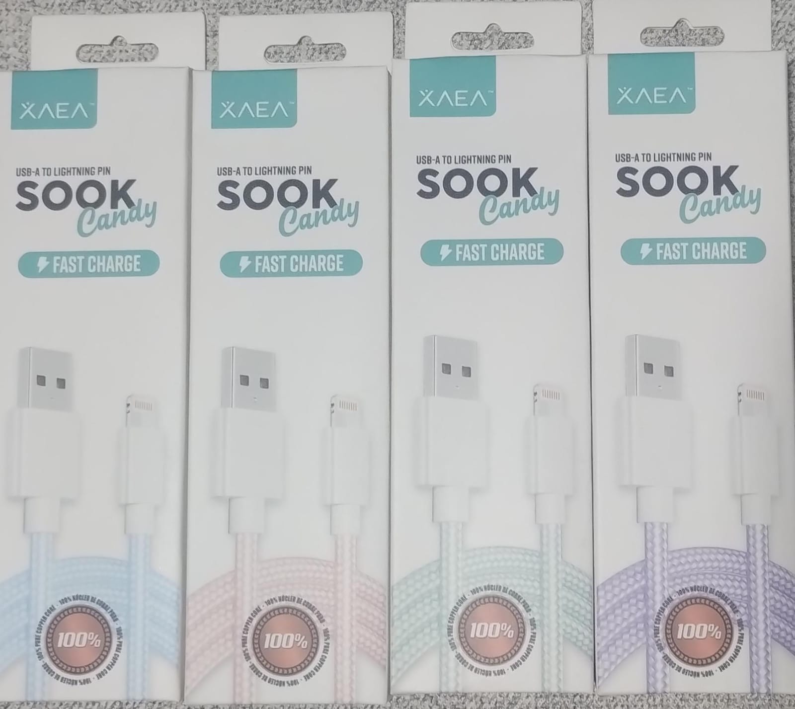 Cable USB a Lightning Xaea Sook Candy