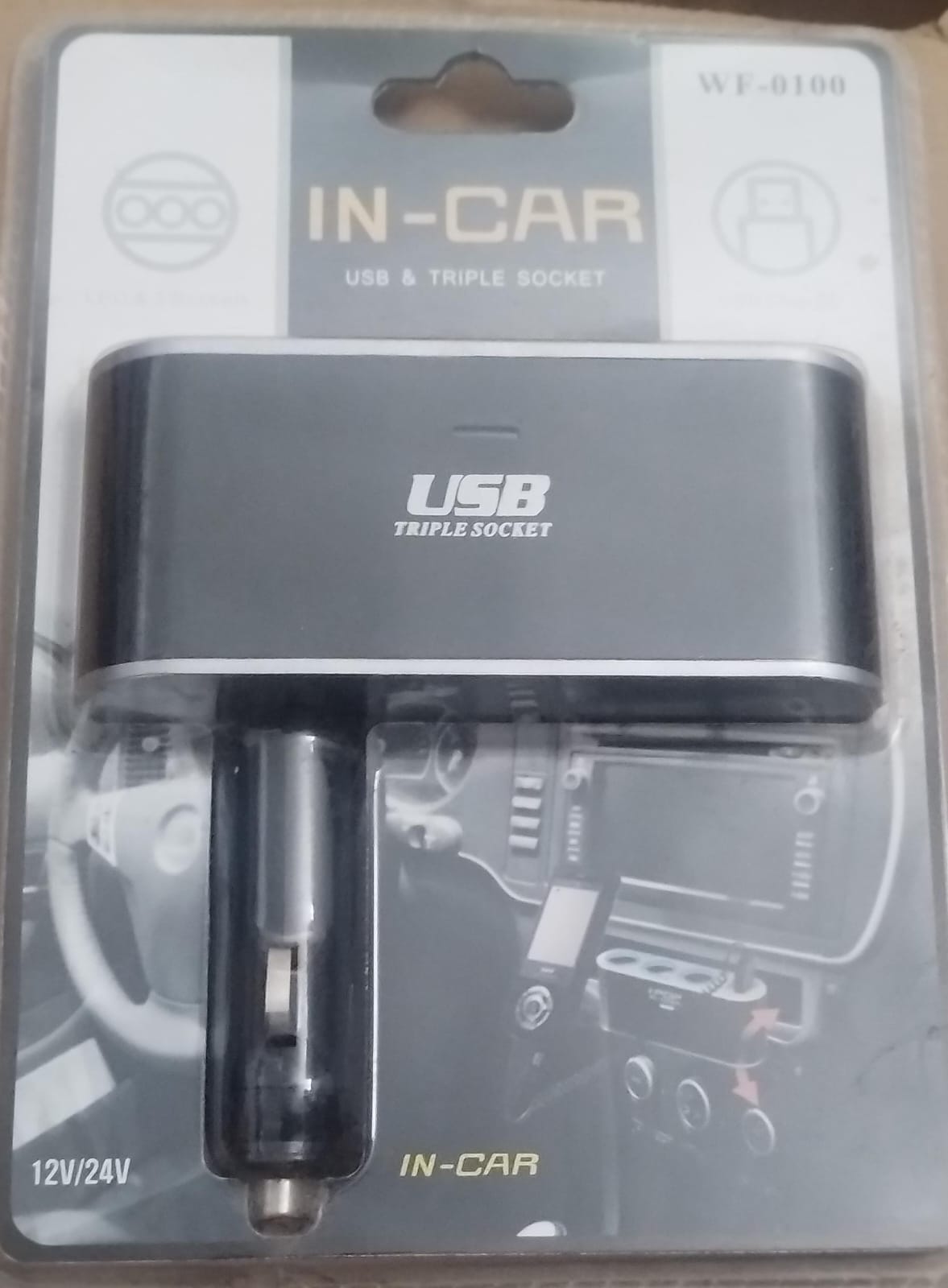 Adaptador USB para coche