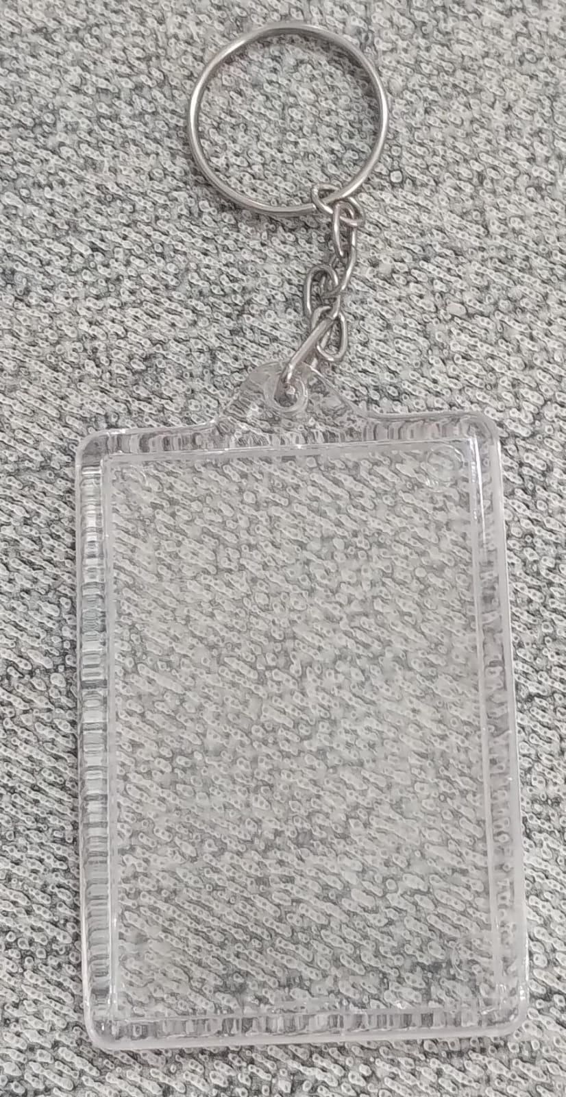 llavero acrilico con tapa 4x6cm (x10 unidades)