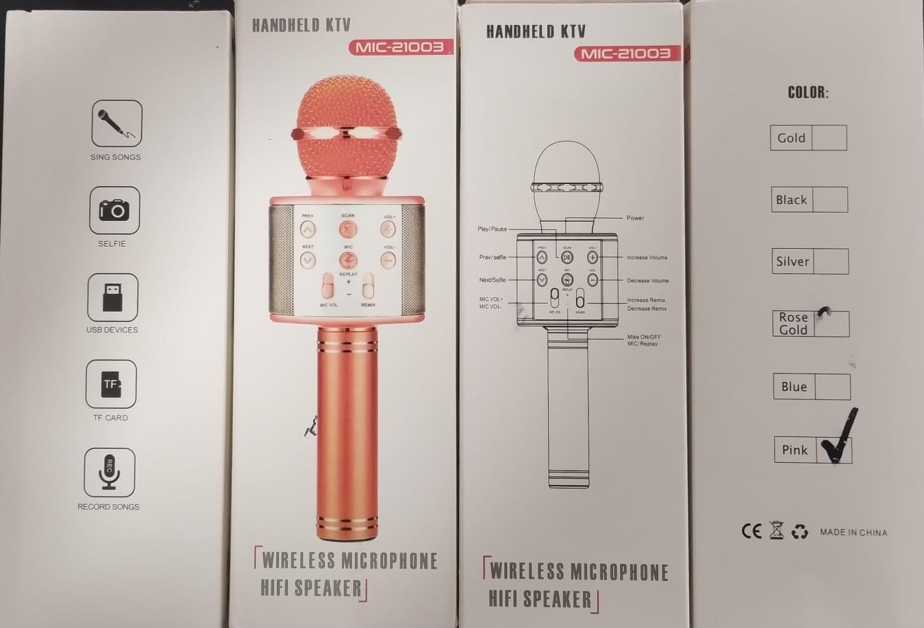 Micrófono inalámbrico karaoke MIC-21003