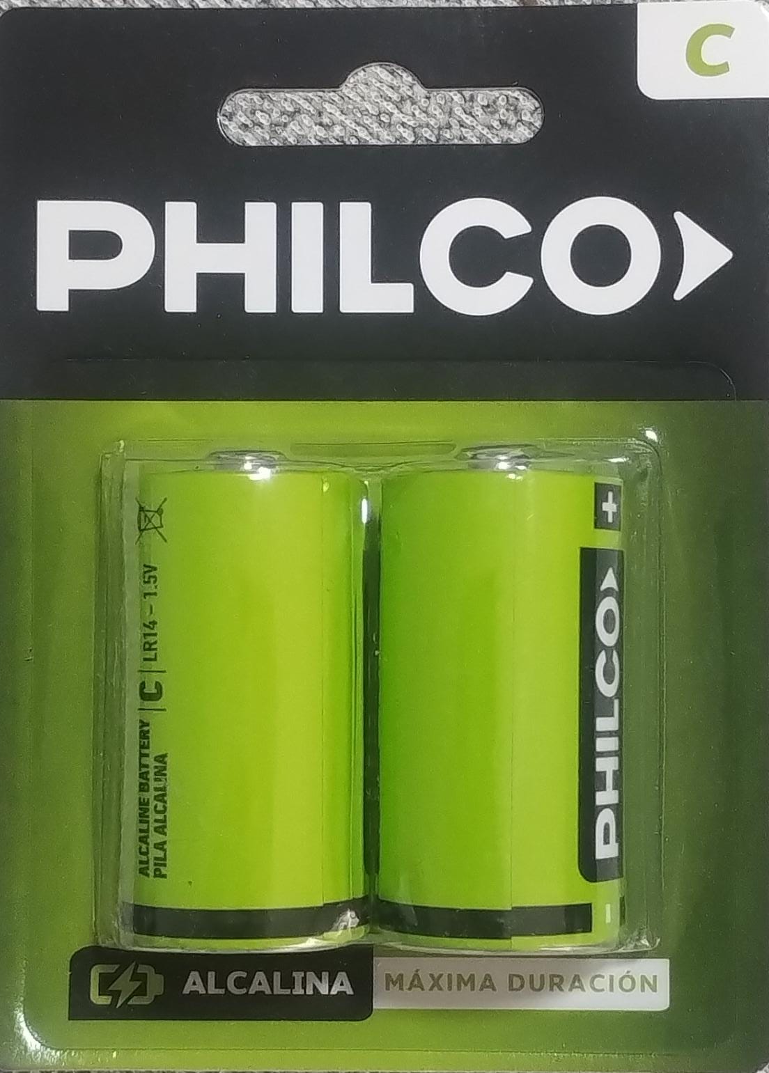 pila PHILCO tipo C