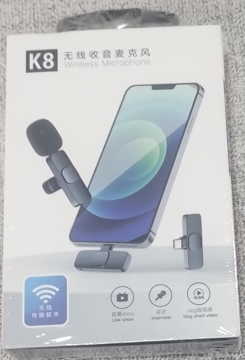 Micrófono corbatero bluetooth