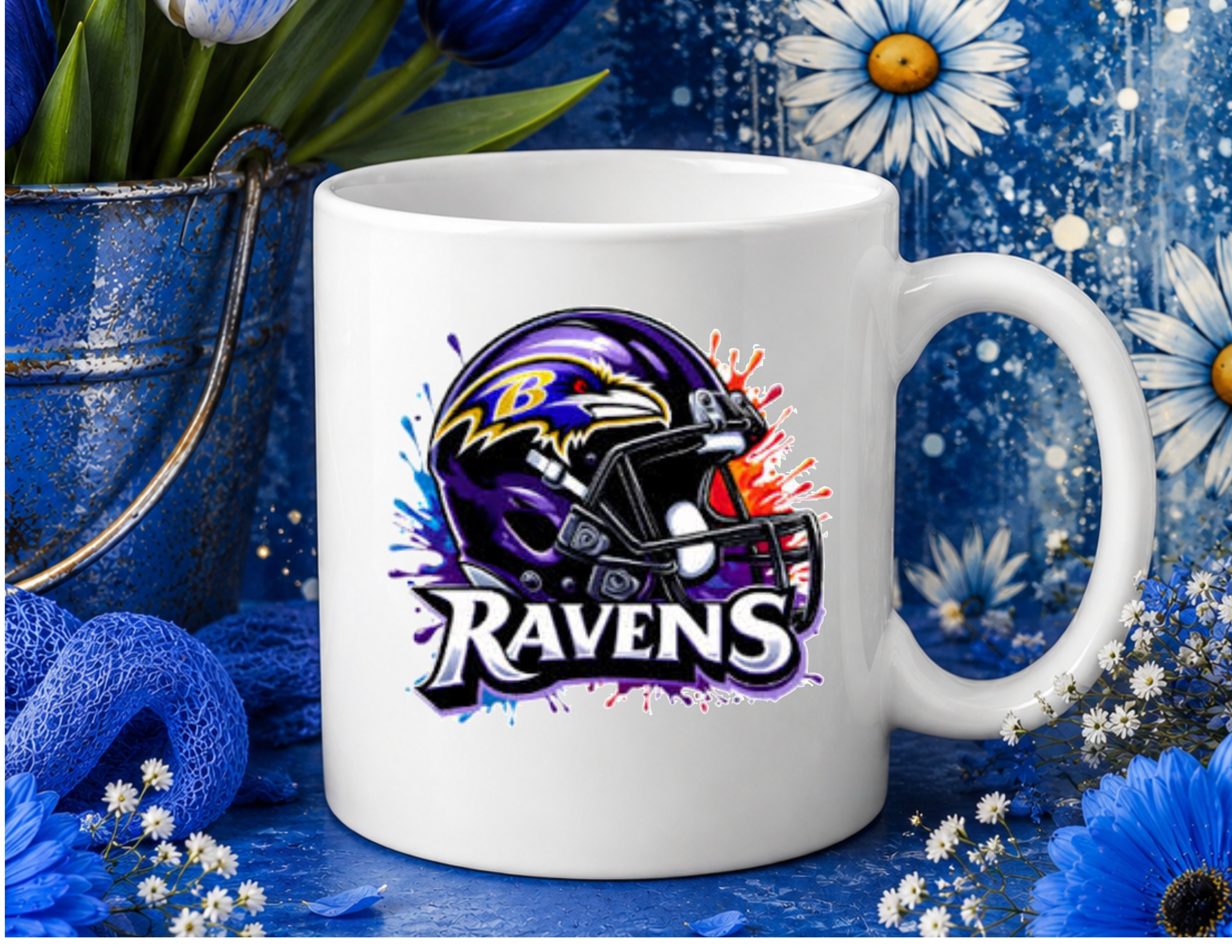Ravens Football Team Mug