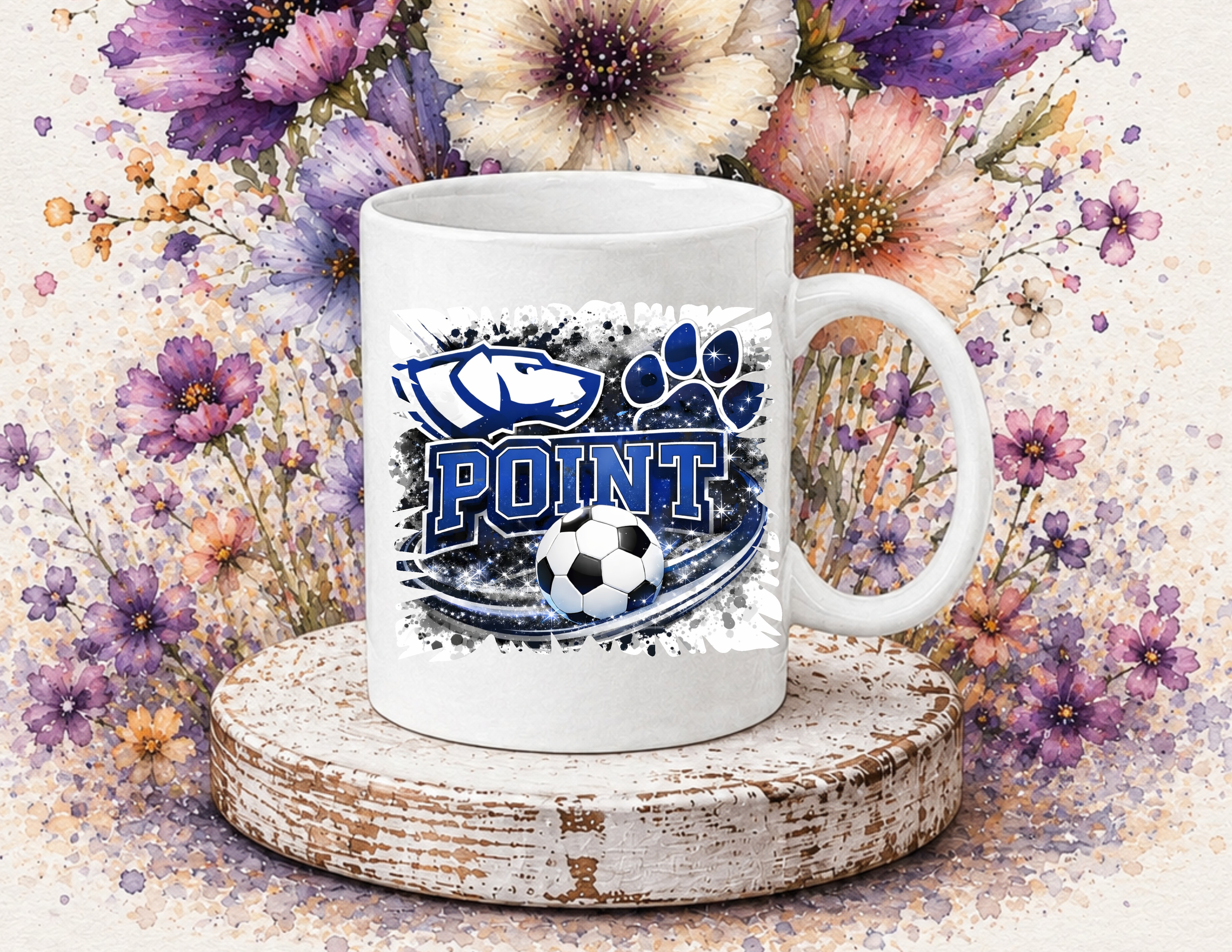 Point Soccer Mug