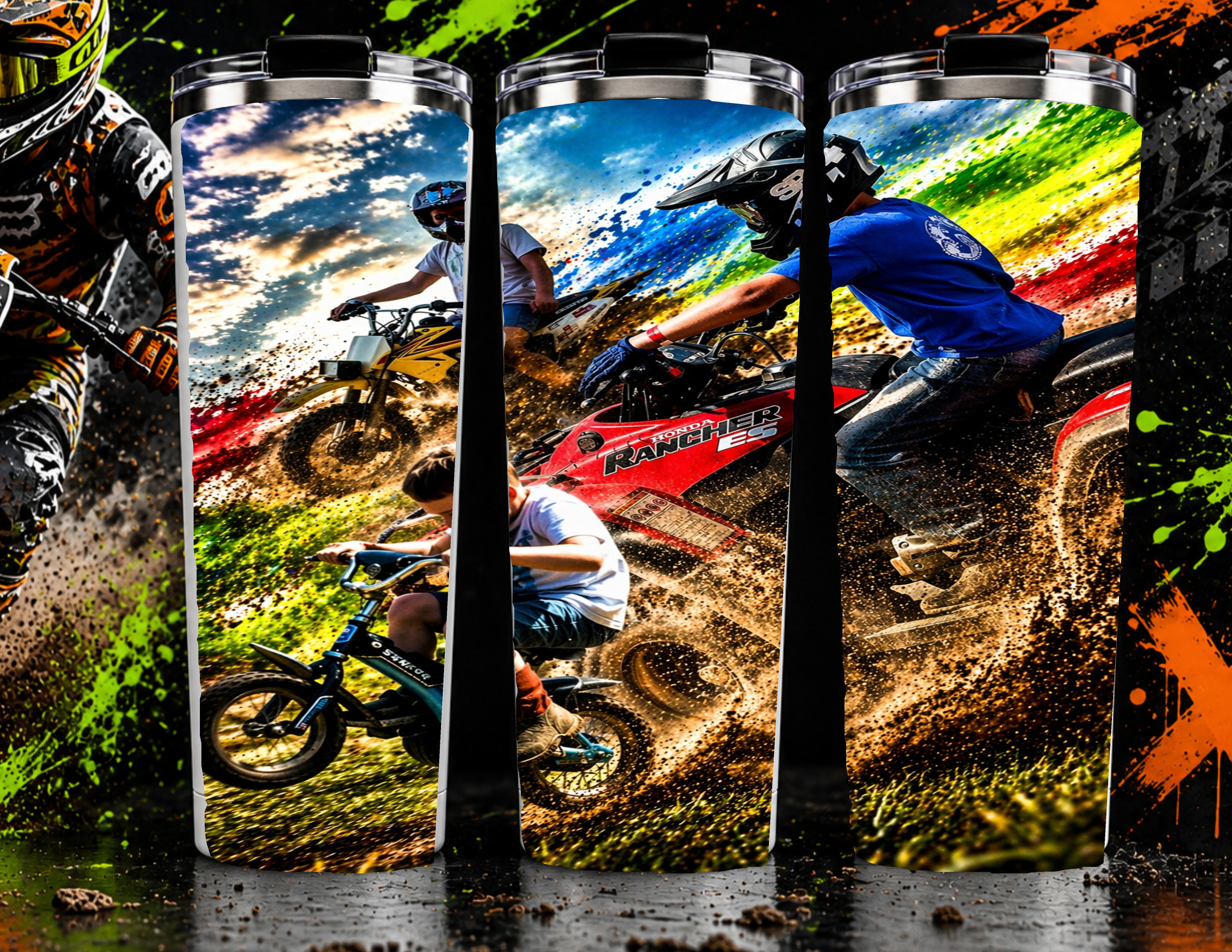 Motocross Adventure Tumbler