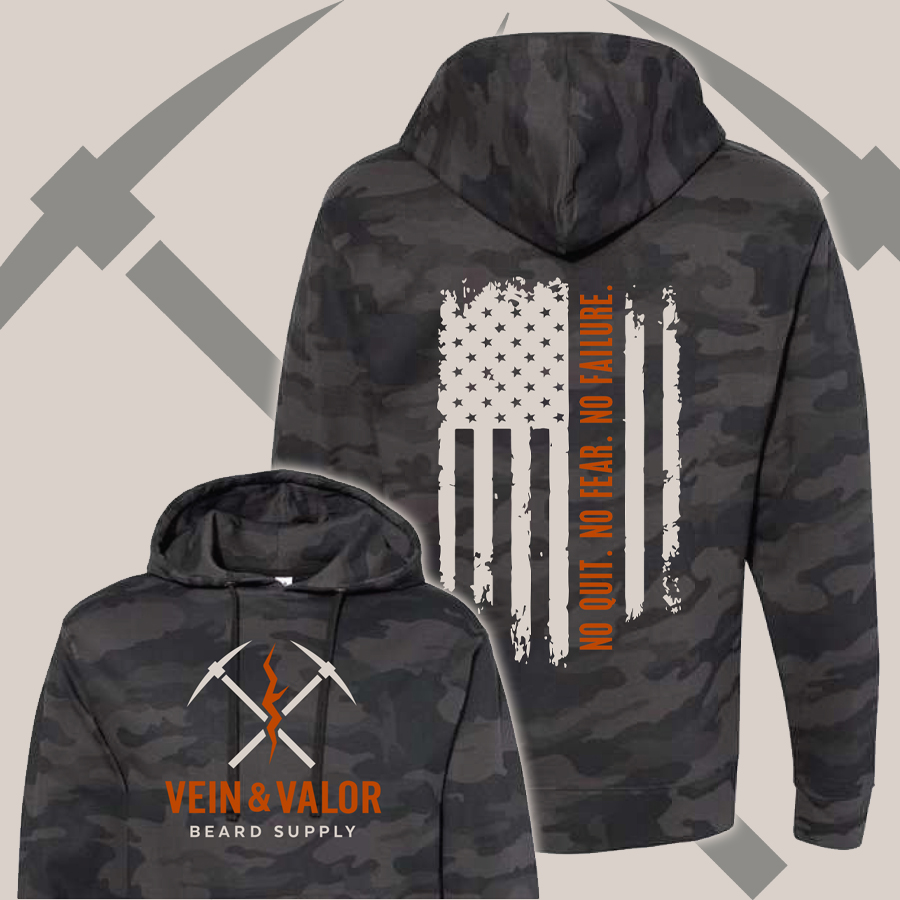 Vein & Valor Flag Hoodie
