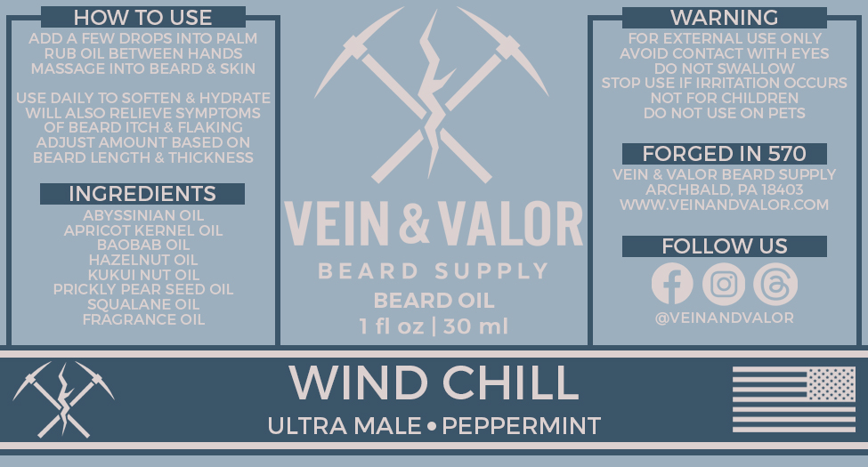 Wind Chill Beard Oil