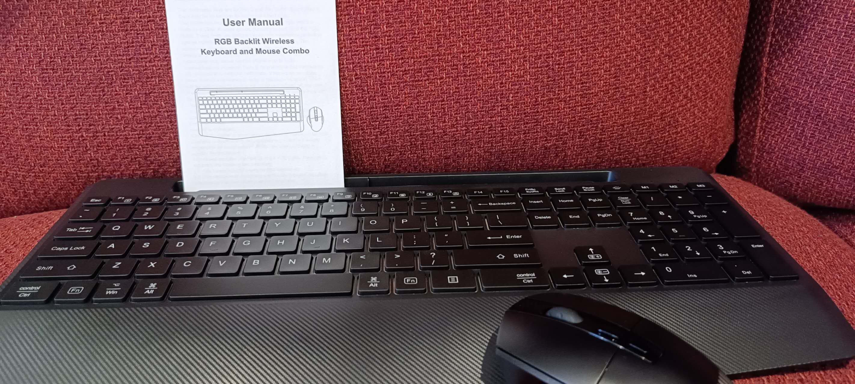 KL8 Pro Backlit Wireless Keyboard and Mouse **BRAND NEW**