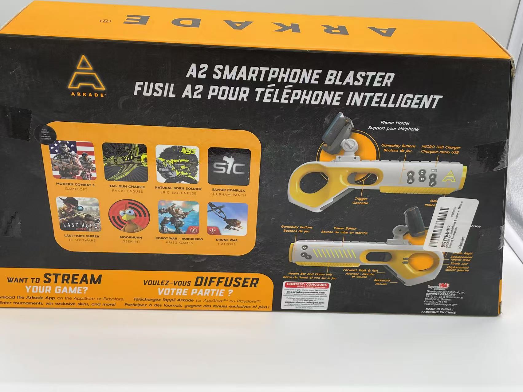 ARKADE A2 Smartphone Blaster - Mobile Gaming Accessories