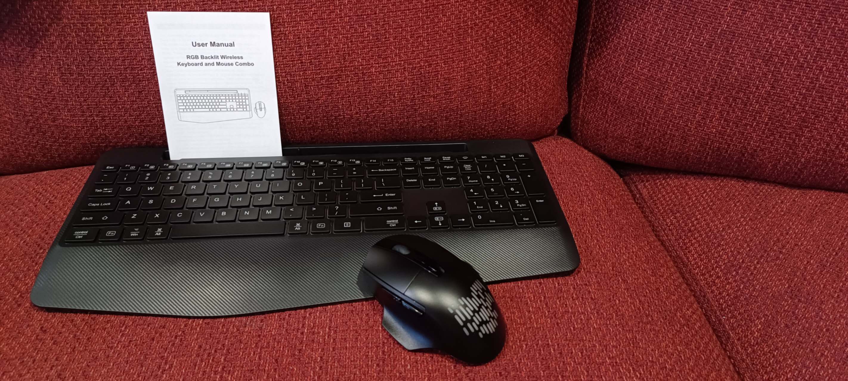 KL8 Pro Backlit Wireless Keyboard and Mouse **BRAND NEW**
