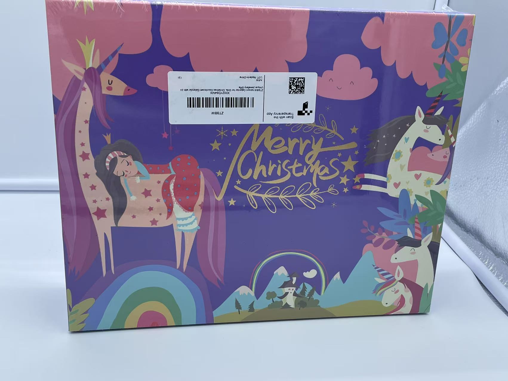 Unicorn Christmas Advent Calendar