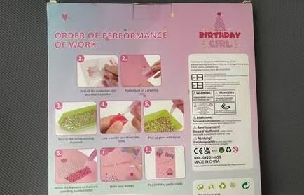 Diamond Art Painting Birthday Cards *BRAND NEW*