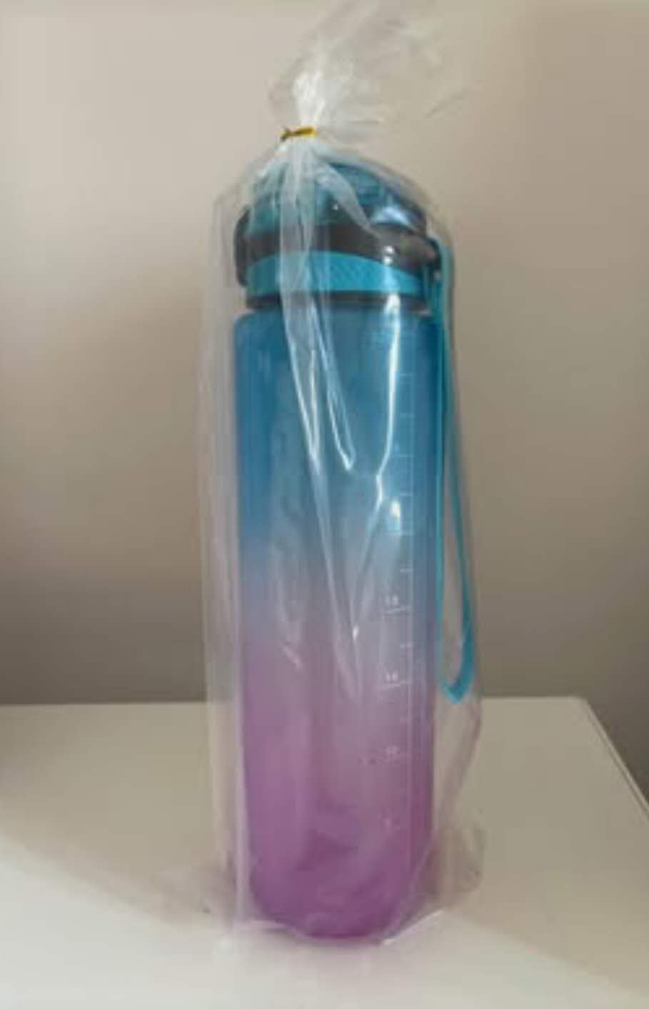 32oz Motivational Water Bottle with Time Marker *BRAND NEW*