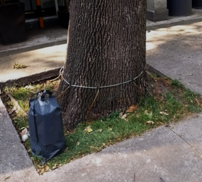 Instalacion de botella de hidratacion en sitio