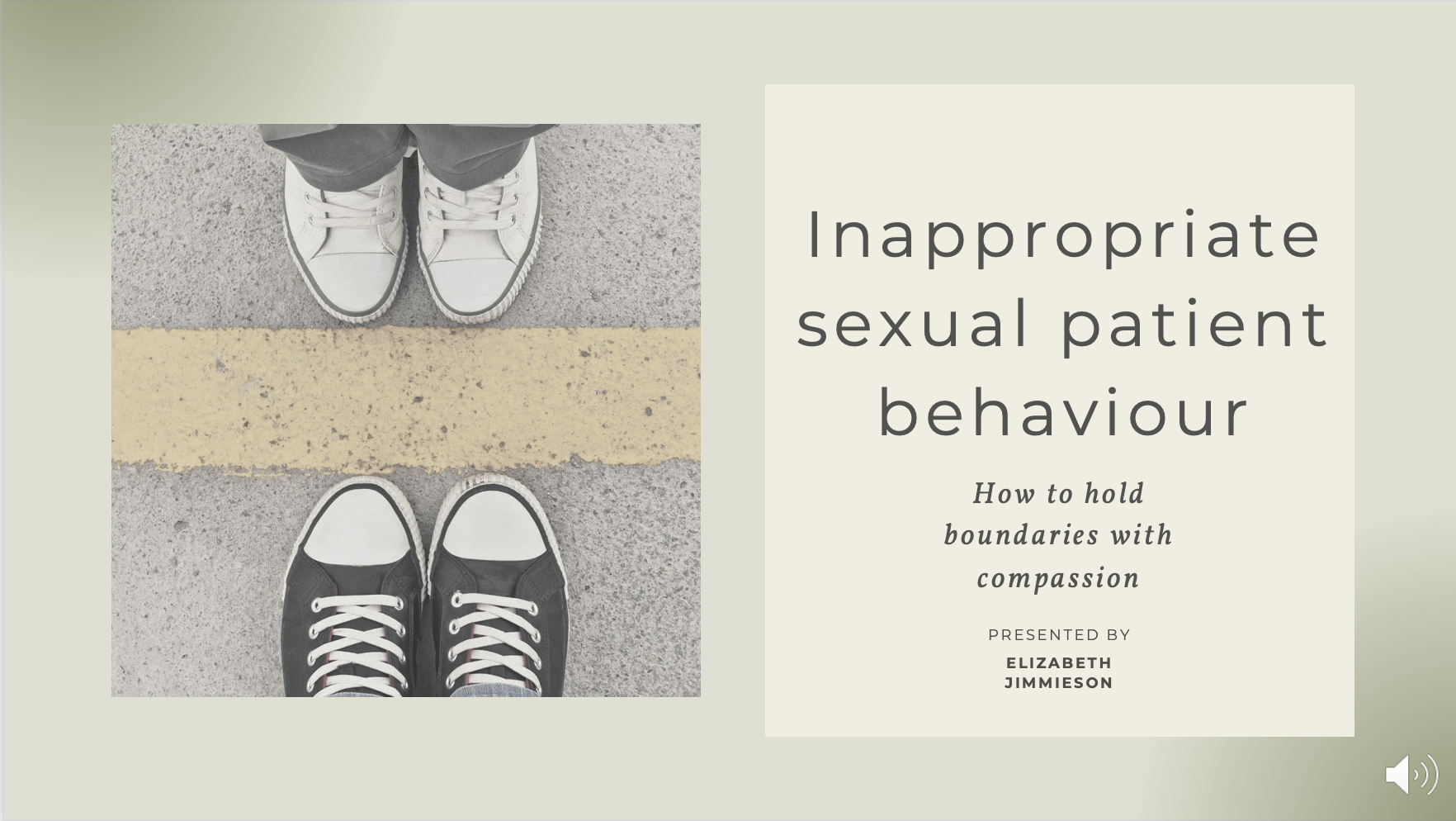 Inappropriate Sexual Patient Behaviour Online Course