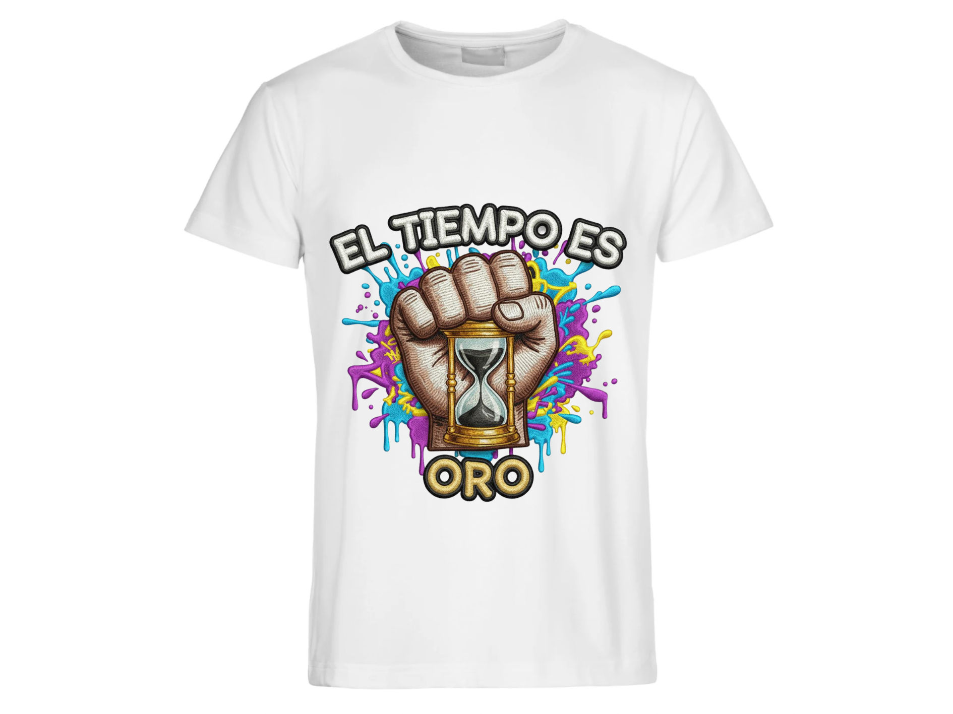 Camiseta 'El tiempo es oro'