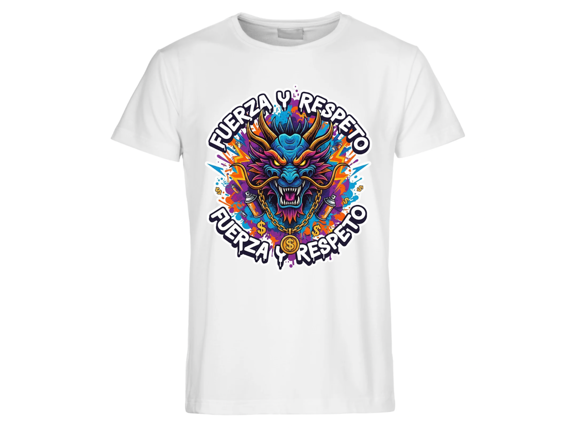 Camiseta Fuerza y Respeto