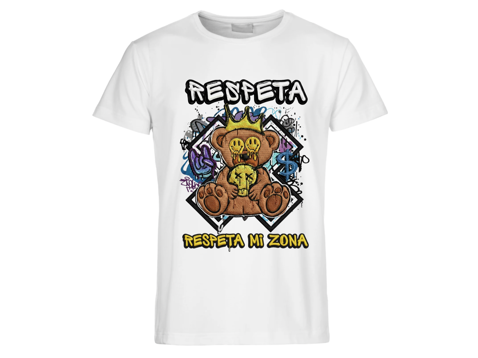 Camiseta 'Respeta mi zona'