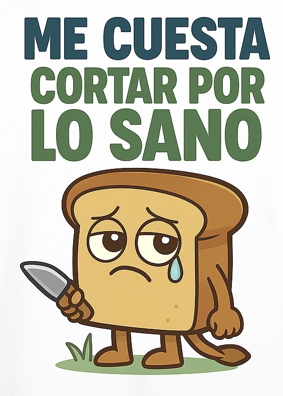  “Me cuesta cortar por lo sano”
