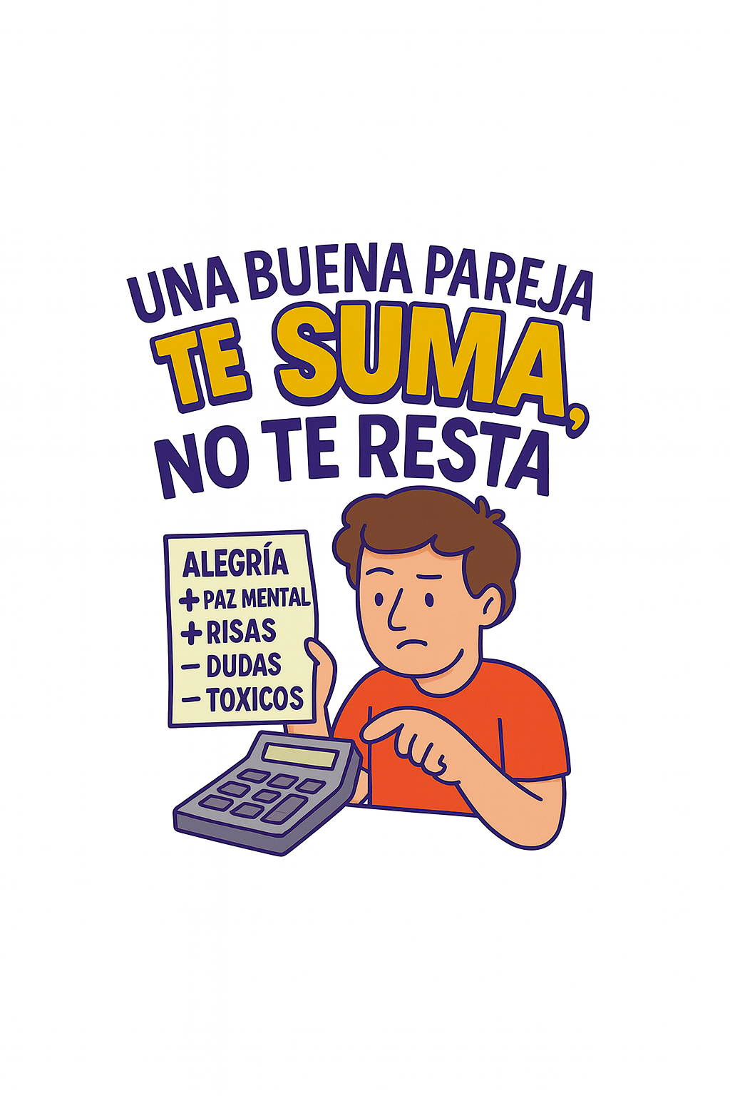 Una buena pareja te suma, no te resta”