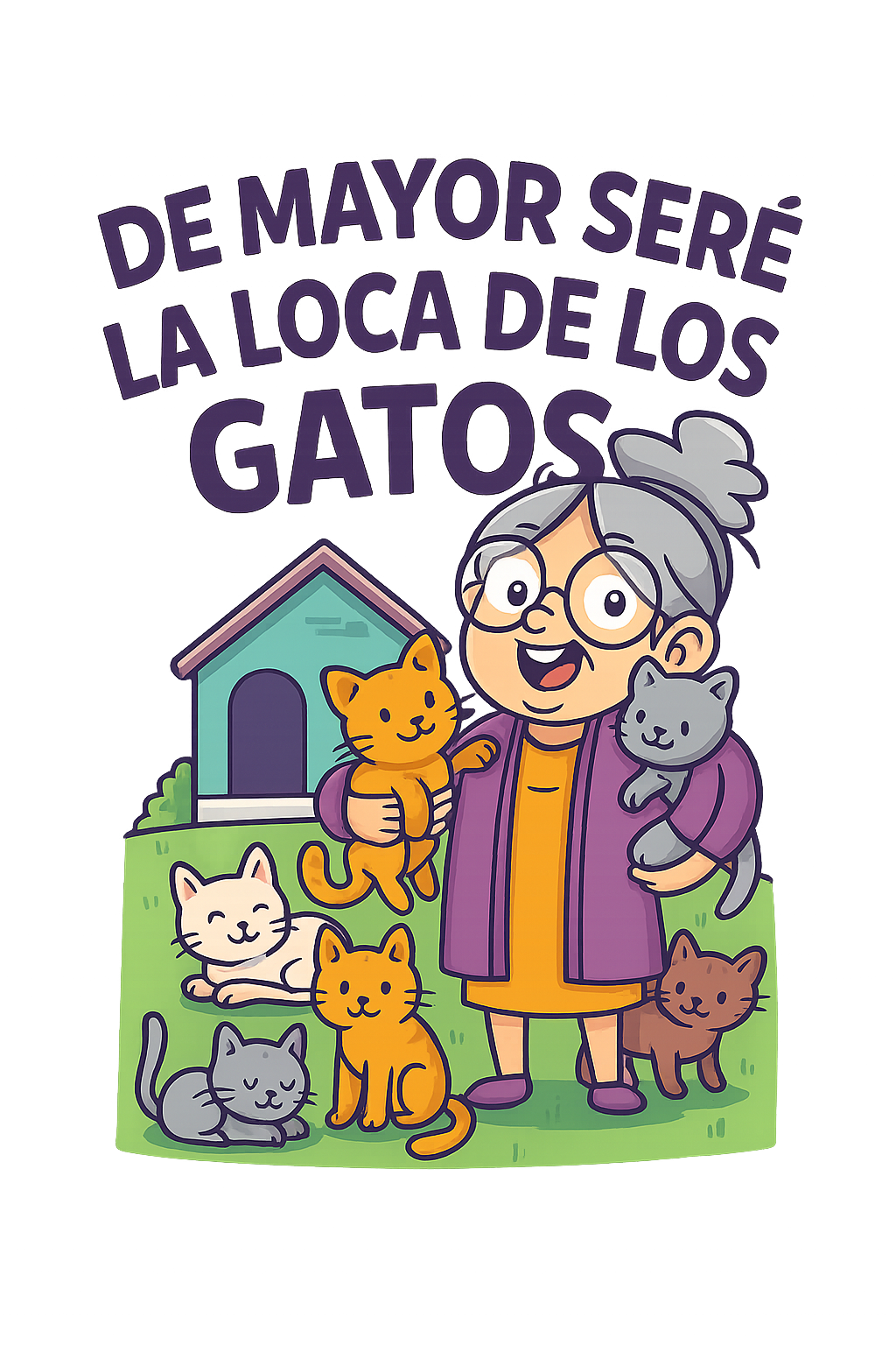 De mayor seré la loca de los gatos