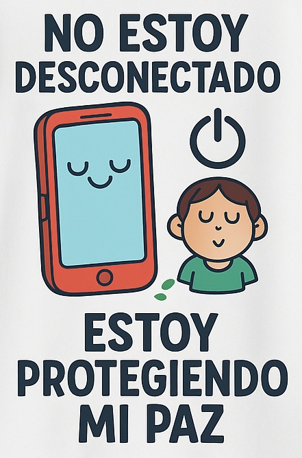 “No estoy desconectado, estoy protegiendo mi paz”