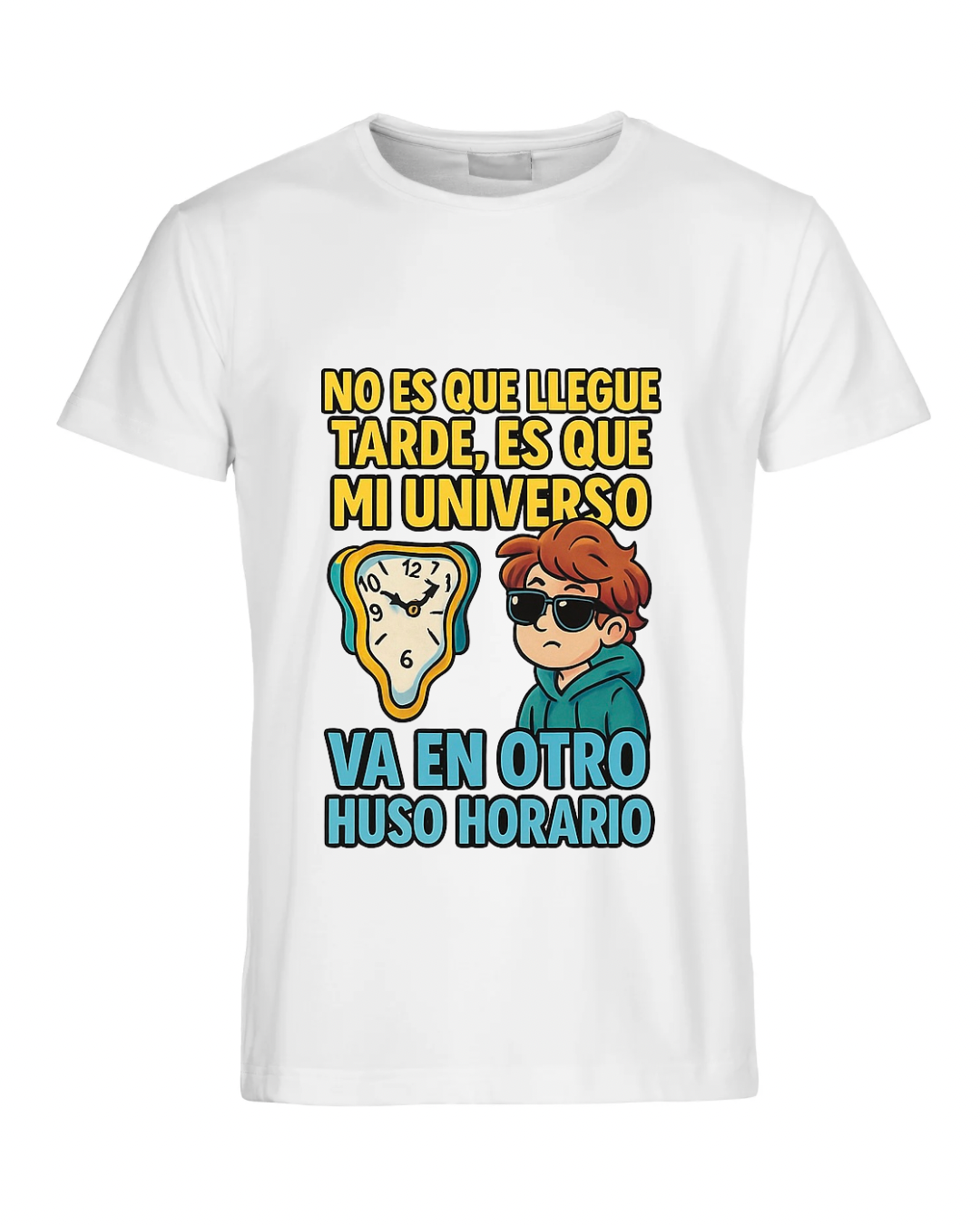 “Mi universo va en otro huso horario”