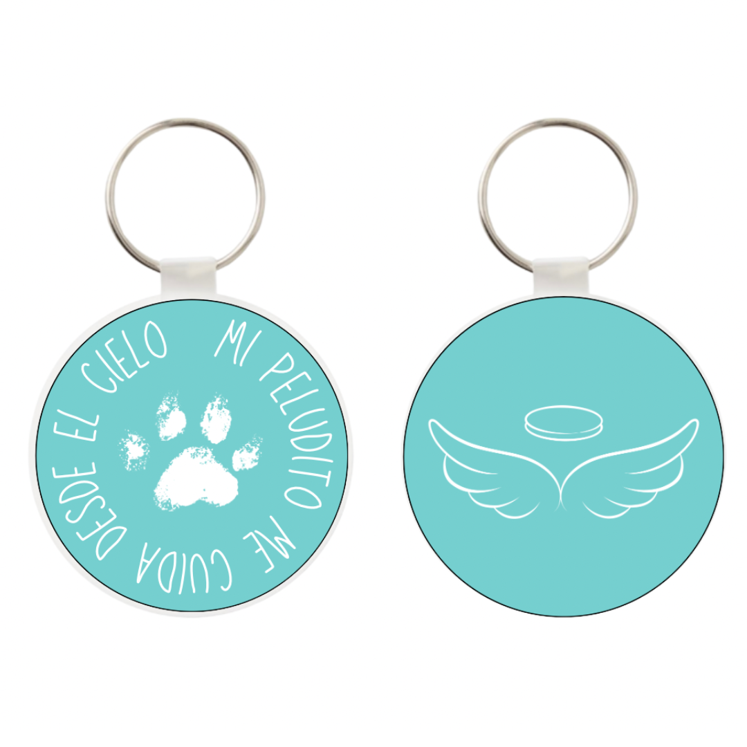 Llavero conmemorativo para mascotas