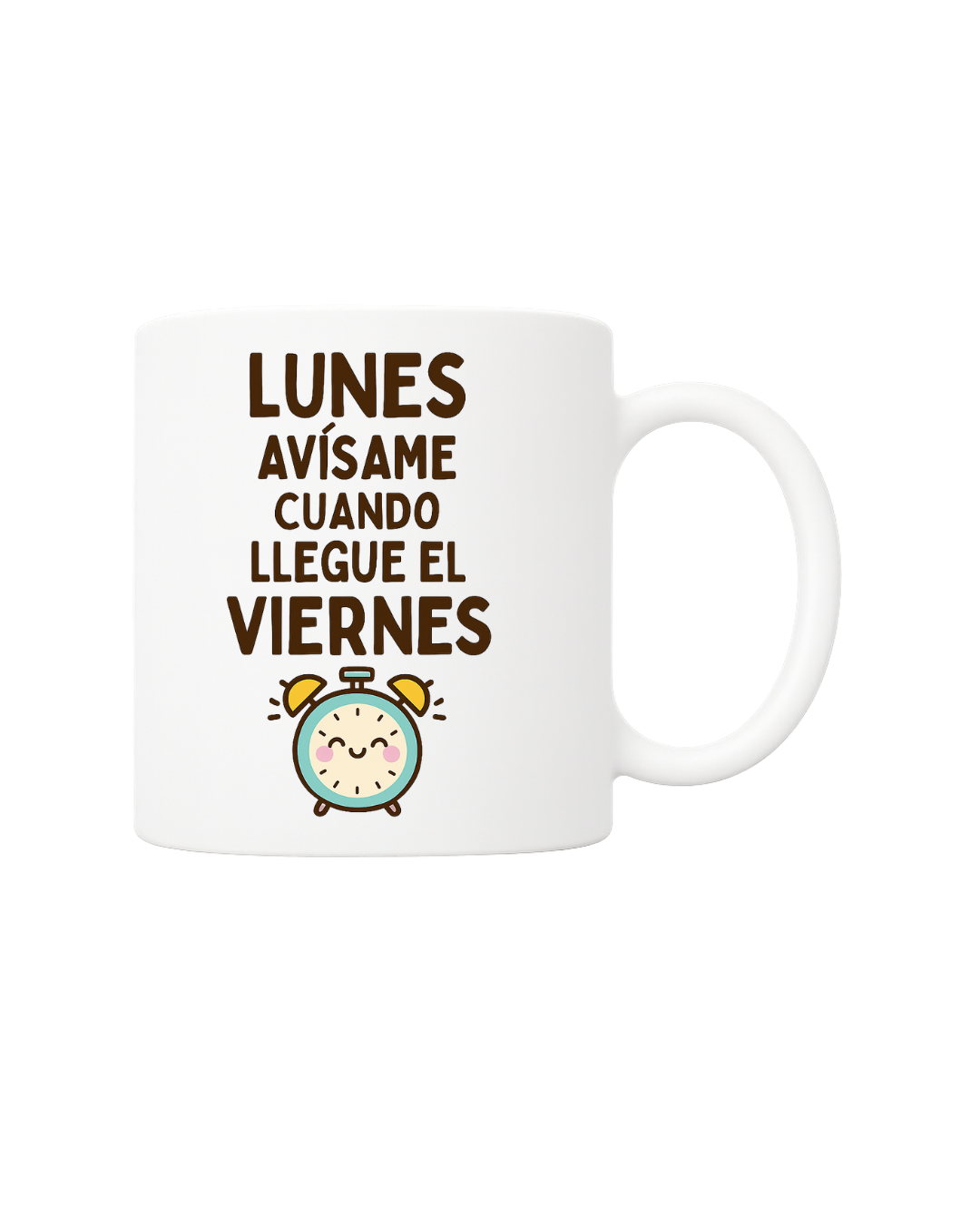 Taza divertida de lunes
