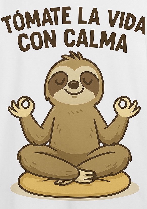 Tómate la vida con calma