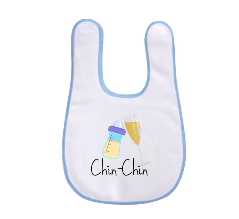 Babero divertido 'Chin-Chin'