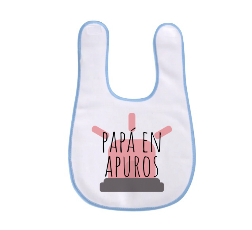 Babero 'Mamá en apuros'