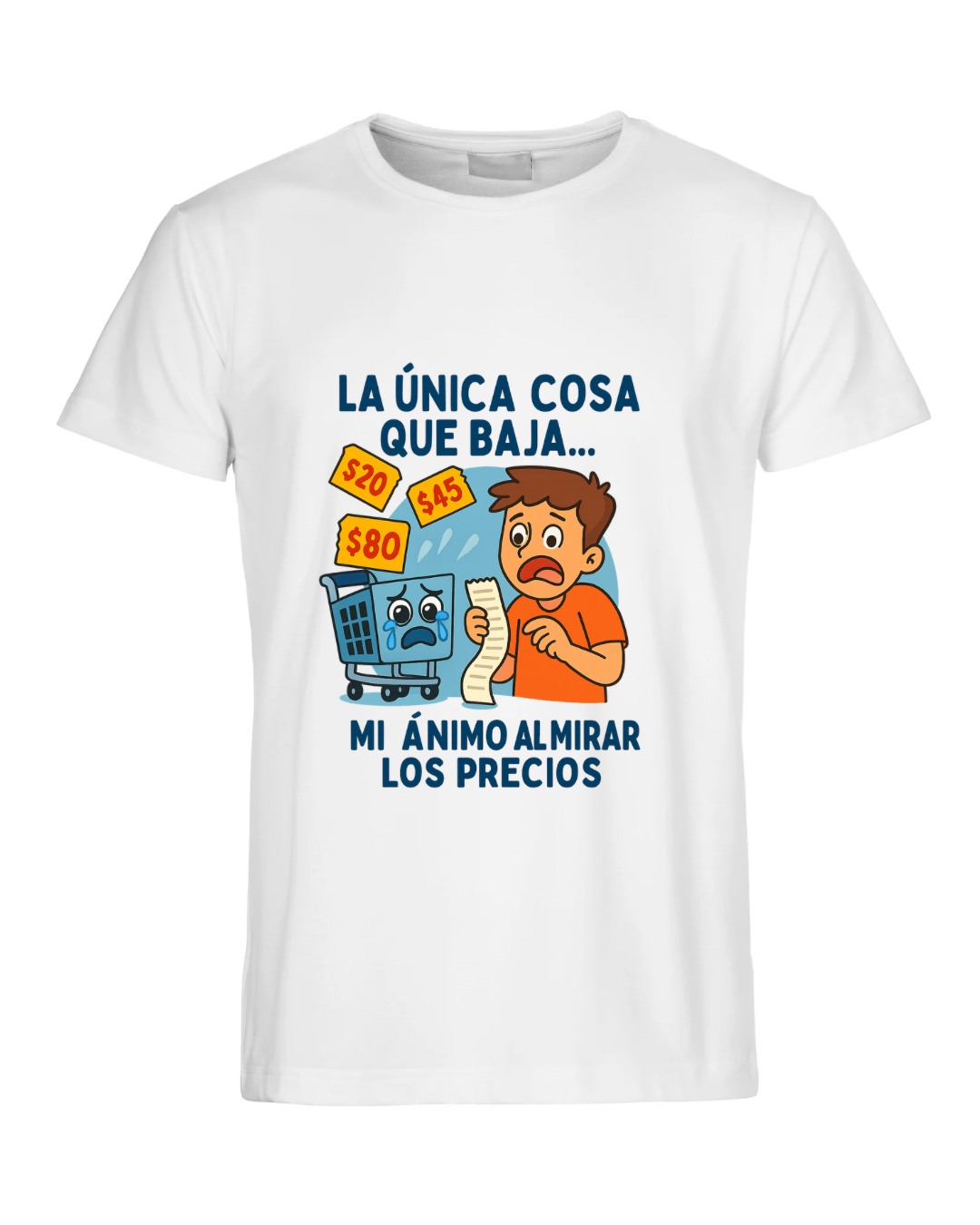 La única cosa que baja… mi ánimo al mirar los precios