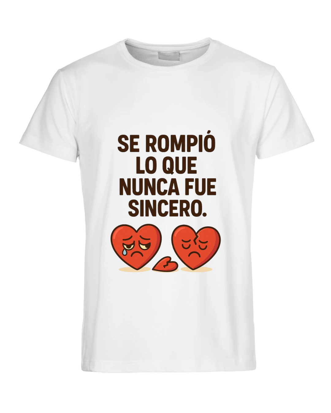 Se rompió lo que nunca fue sincero