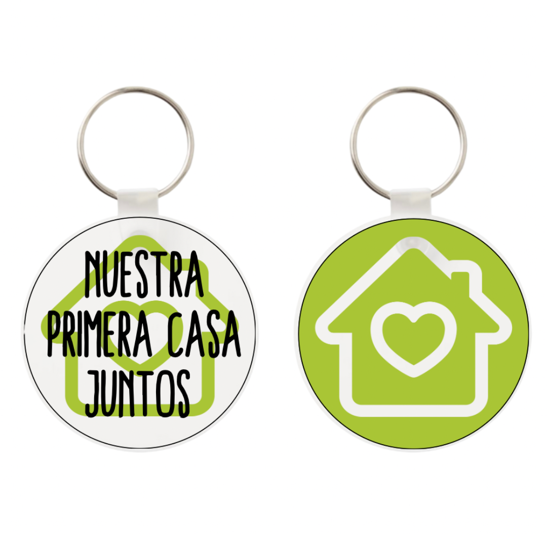 Llavero personalizado primera casa