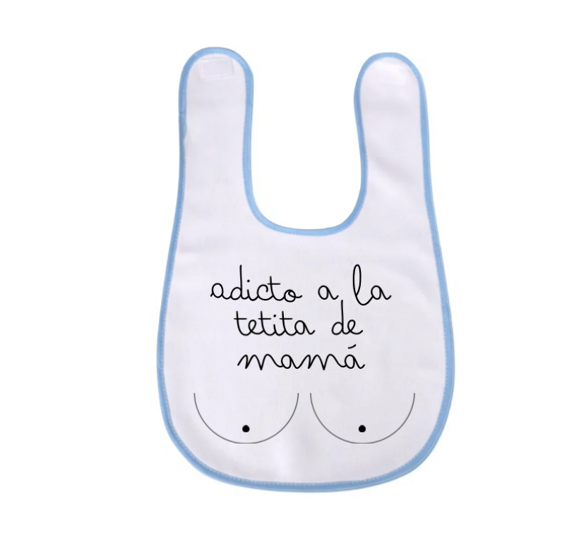 Babero divertido para bebé
