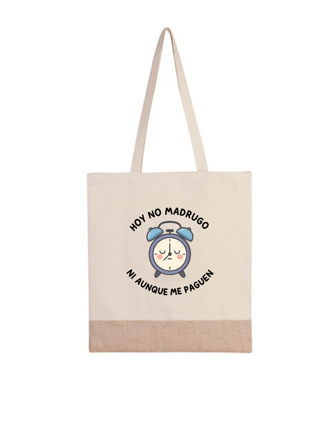 Bolsa de tela con diseño divertido