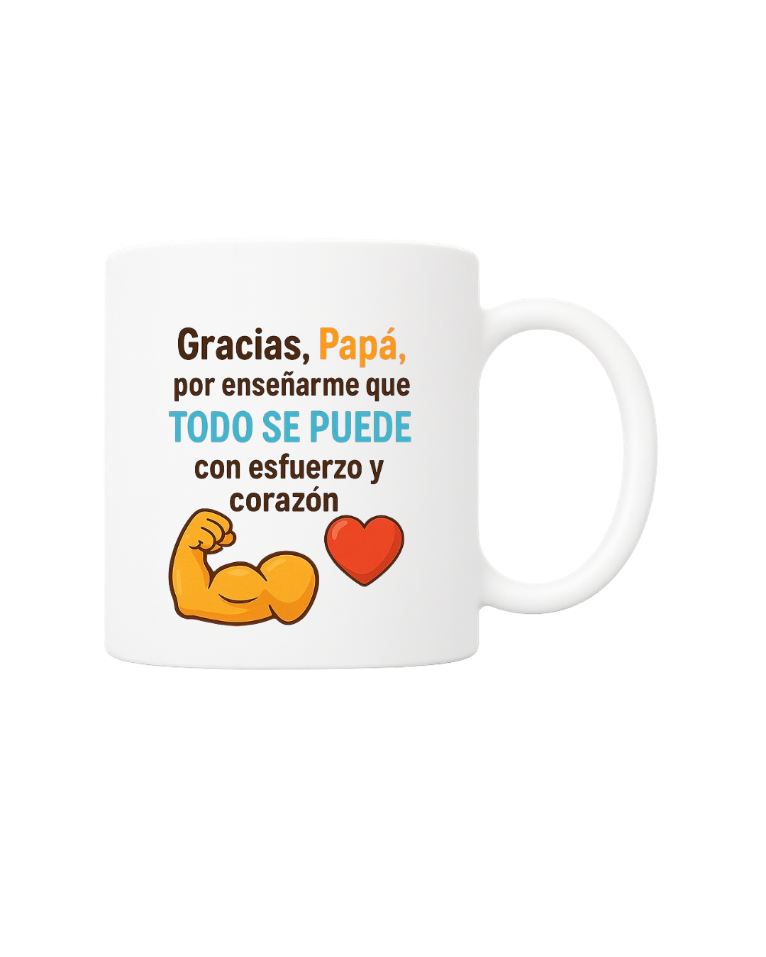 Taza agradecimiento para papá
