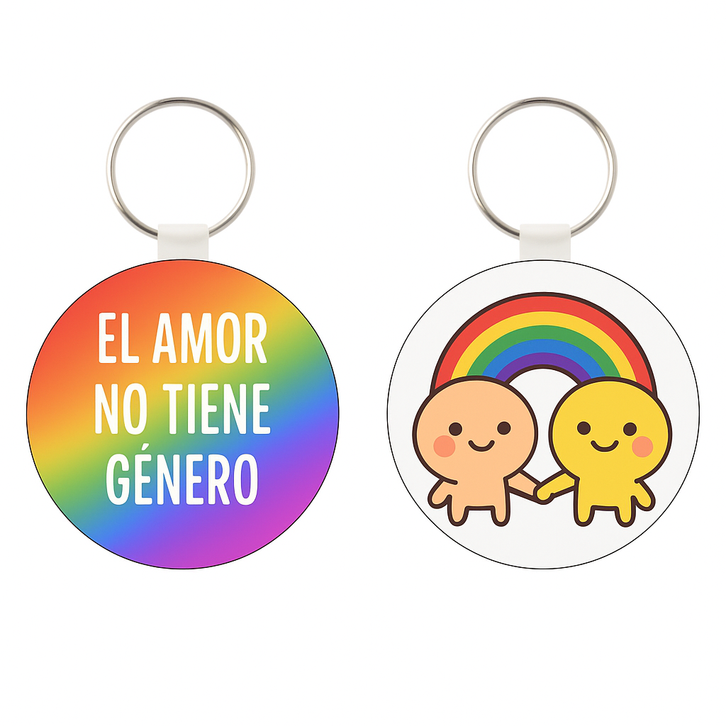 Llavero inclusivo