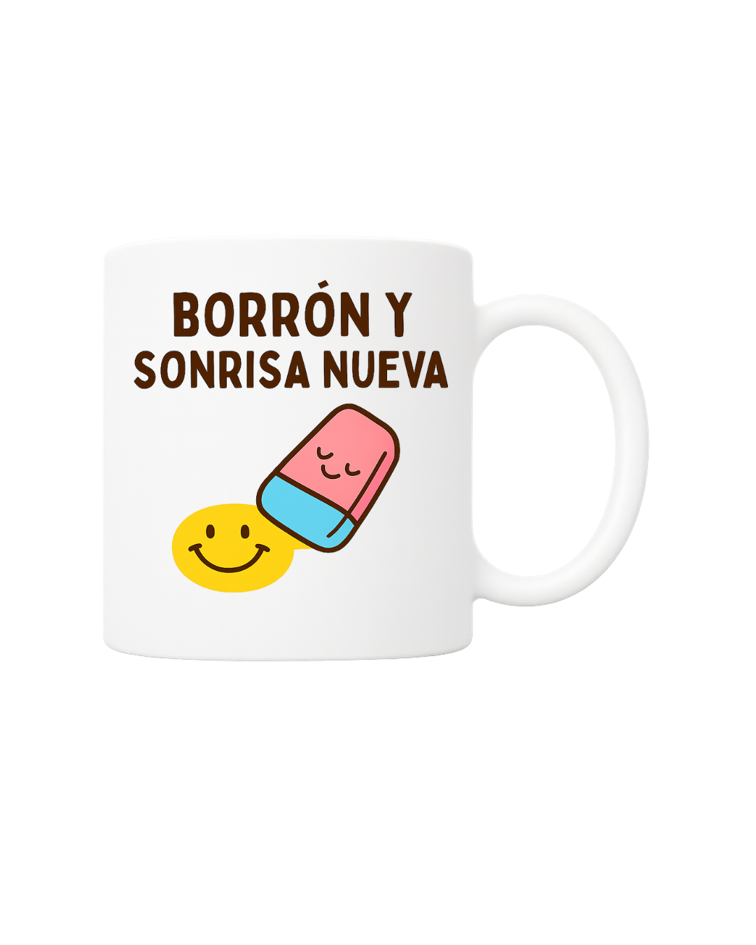 Taza Borra y Sonríe