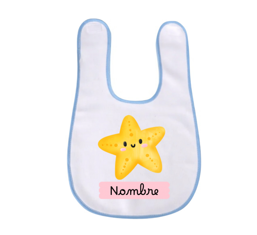 Babero personalizado con Nombre 