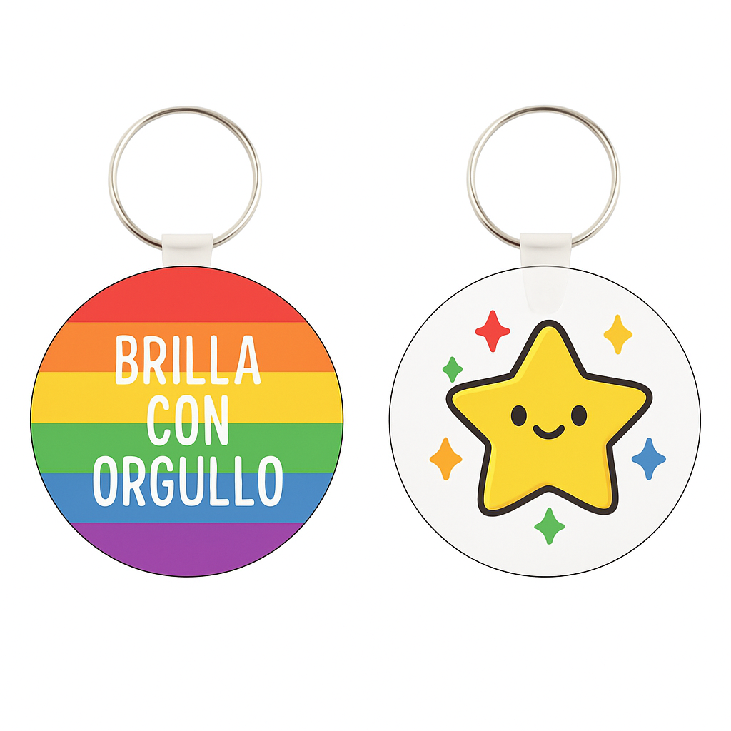 Llavero Brilla con Orgullo