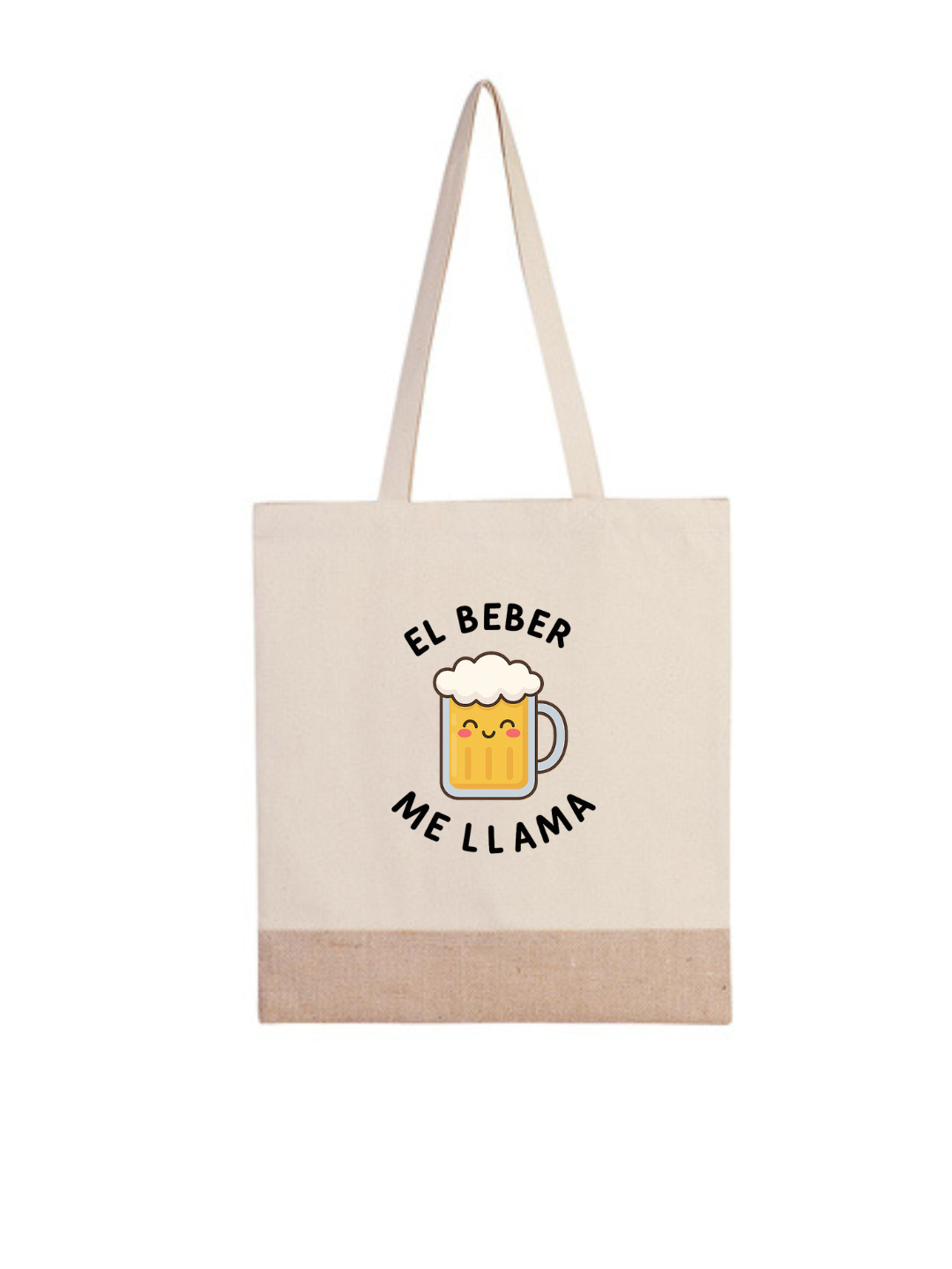 Bolsa de tela con diseño divertido