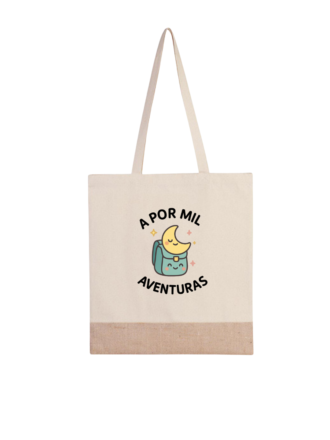 Bolsa de tela 'A por mil aventuras'