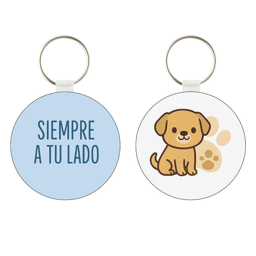 Llavero mascota siempre a tu lado